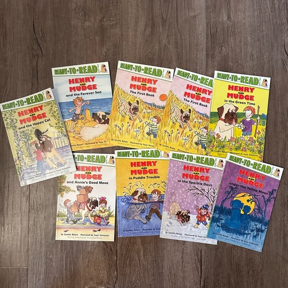 Henry and Mudge Children's Book Set - Picture 1 of 4